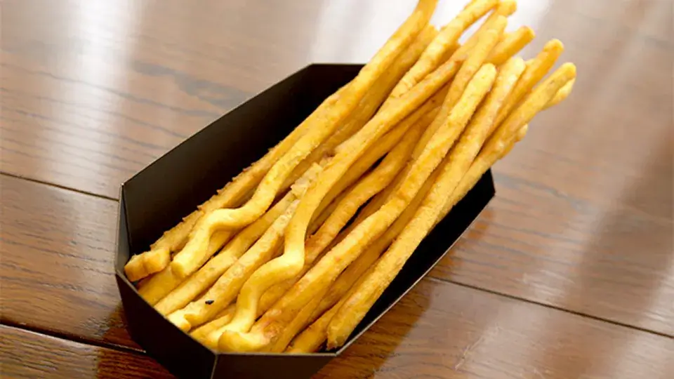 もみもみ天使のはみだしポテト【近江さつまいもロングポテト】